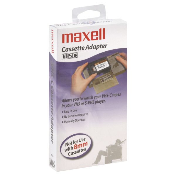 Maxell VHS-C Cassette Adapter at Kmart.com