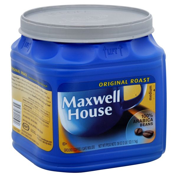 Maxwell House Coffee, Ground, Original Roast, Medium, 39 oz (2 lb 7 oz) (1.1 kg)