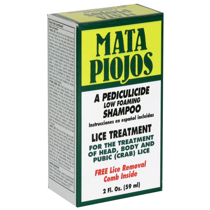 Mata Piojos A Pediculicide Shampoo Low Foaming 2 Fluid Ounce at Kmart.com