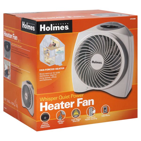 Holmes Heater Fan, Whisper Quiet Power, 1 fan