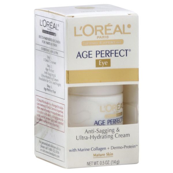 L'Oreal Dermo-Expertise Age Perfect Eye Anti-Sagging & Ultra-Hydrating Cream, 0.5 oz (14 g) at Kmart.com