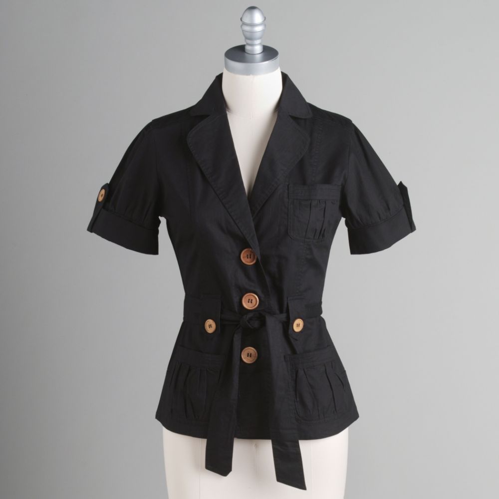 Vintage 1955 Junior's Safari Jacket Top