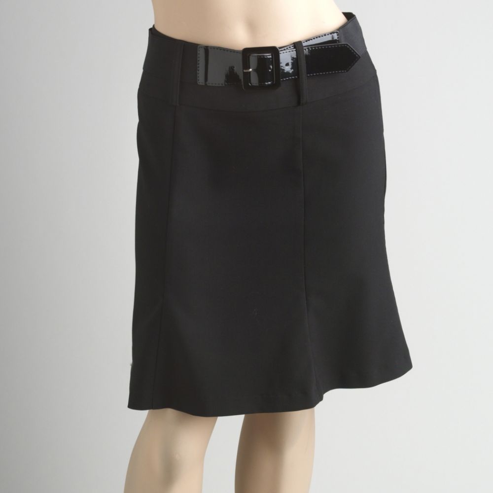 Stooshy Belted Skirt