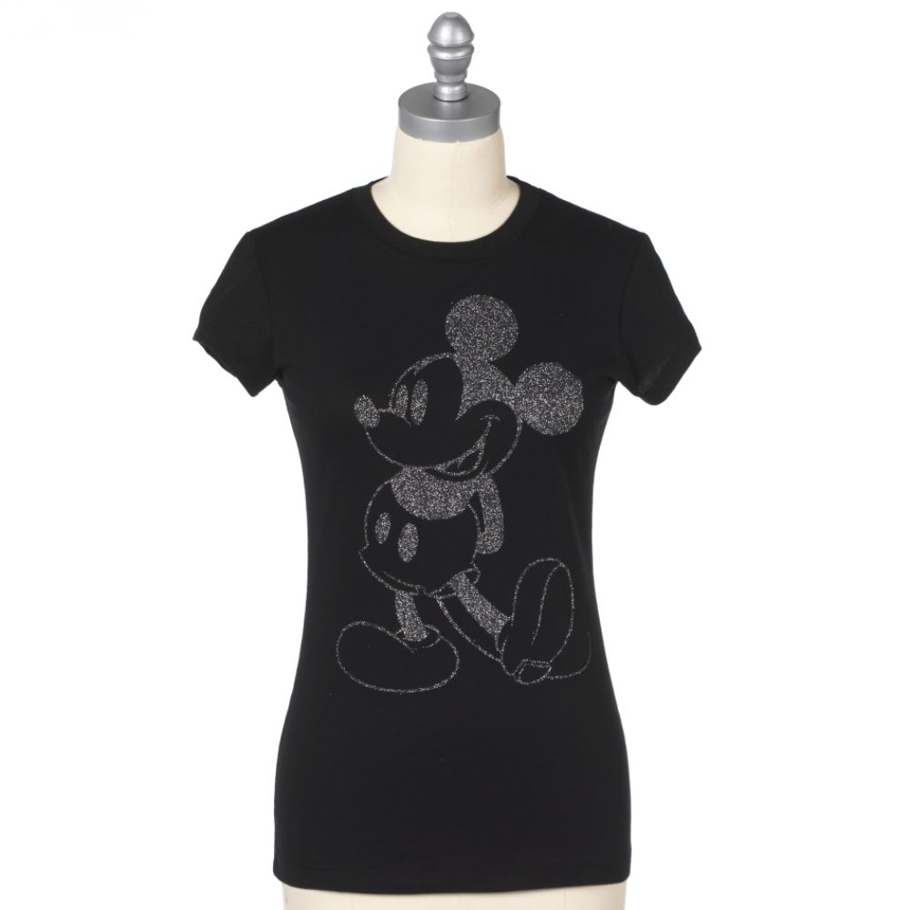 Mighty Fine Mickey Mouse Glitter Tee