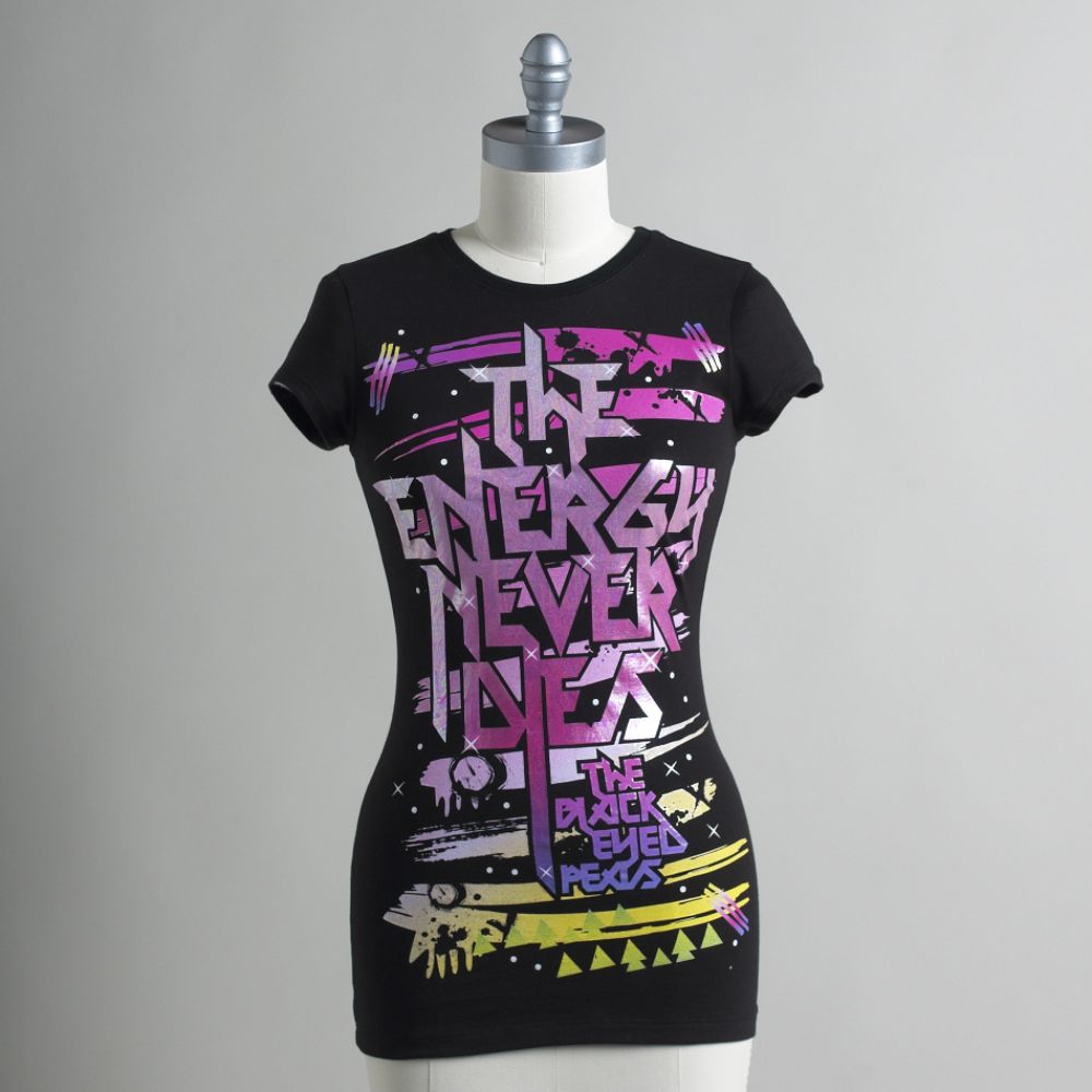 Jerry Leigh The Energy Never Dies Screen Tee