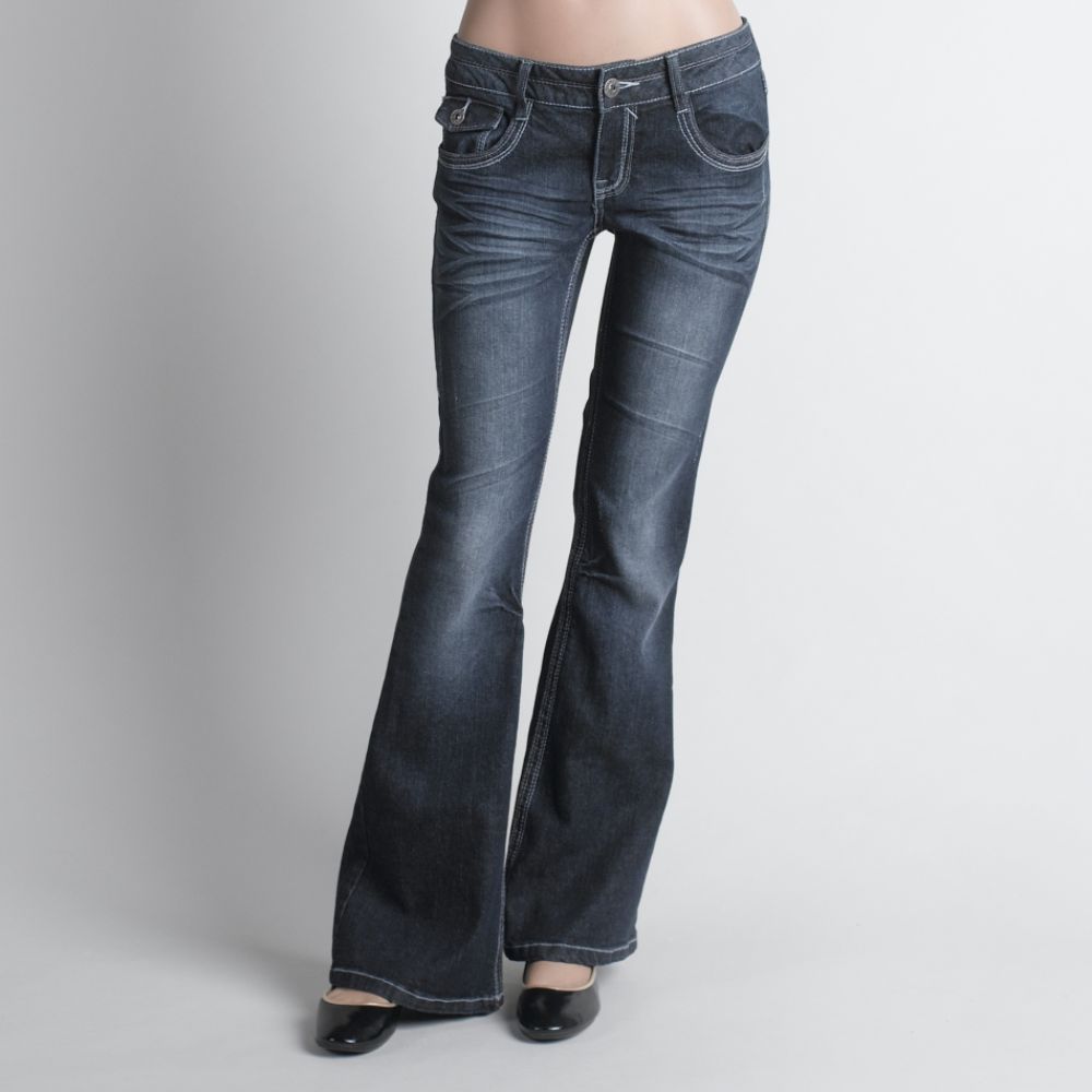 American Star Juniors Thick Stitch Denim Jeans