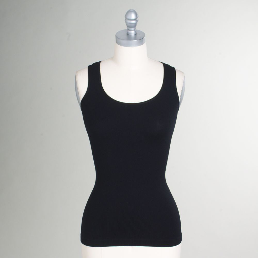 Bongo Juniors' Seamless Ribbed Tank Slate