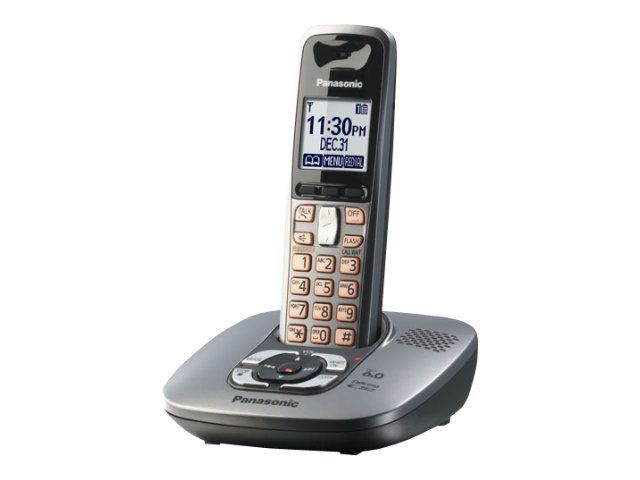 Panasonic KX-TG6431M DECT 6.0 1.9 GHZ Expandable Digital Cordless Phone/Answering System w/ 1 Handset