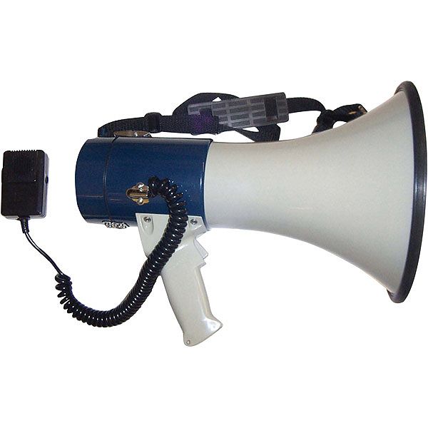 Amplivox 25-watt Piezo Dynamic Megaphone With Detachable Handheld S602