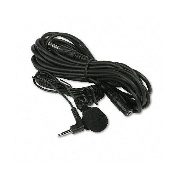 Amplivox Cardioid Lapel Microphone With 12&rsquo; Extension Cable APLS2030