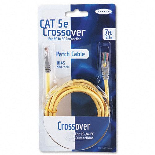 Belkin Cat5e, 10/100Base-T Crossover Patch Cable