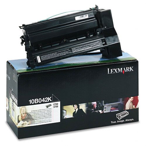 Lexmark 10B042K Laser Cartridge, High-Yield, Black