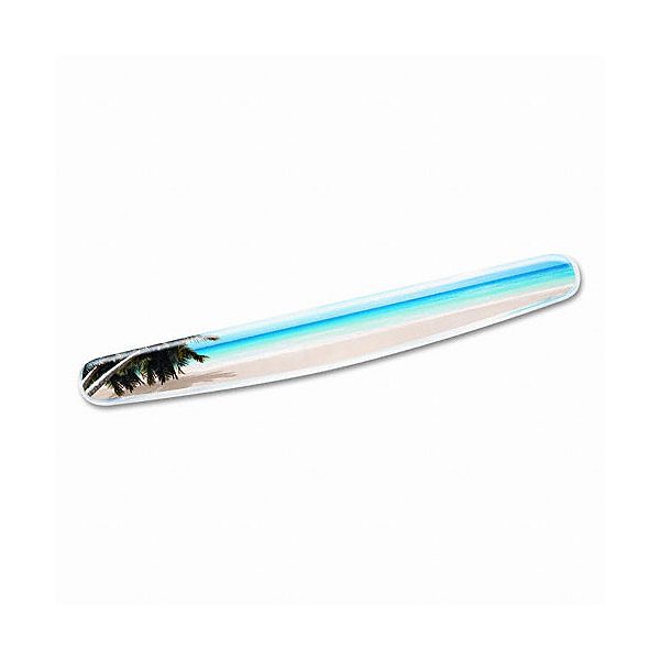 3m Gel Compact Wrist Rest, Beach Design MMMWR308BH