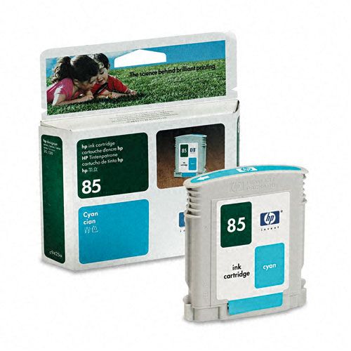HP C9425A (HP85) Inkjet Cartridge, Cyan