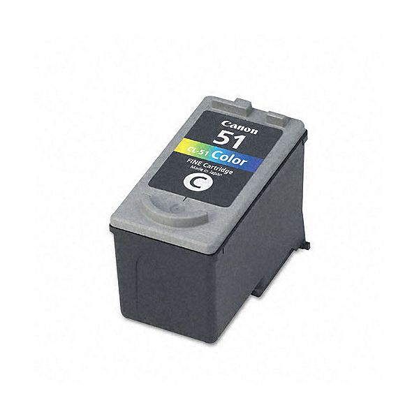 Canon Cl 51 0618b002 Bc 91 Tri color Inkjet Cartridge 020V044658489000P Canon CNMCL51