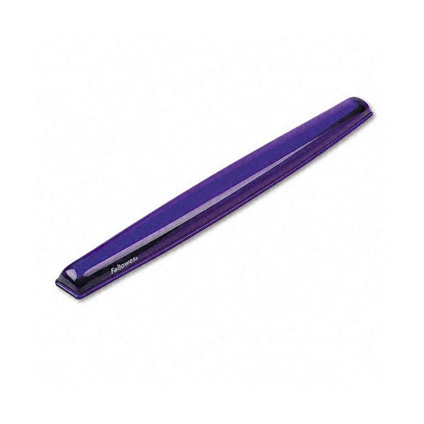 Fellowes Gel Crystals Keyboard Wrist Rest Purple 020V044662523000P Fellowes FEL91437