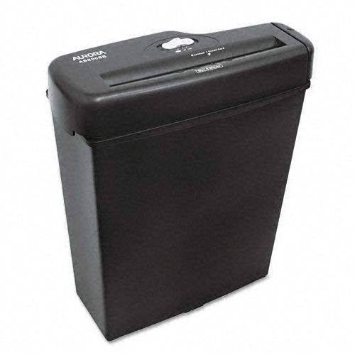 Aurora Corporation Light Duty AS600SB Strip Cut Shredder Black