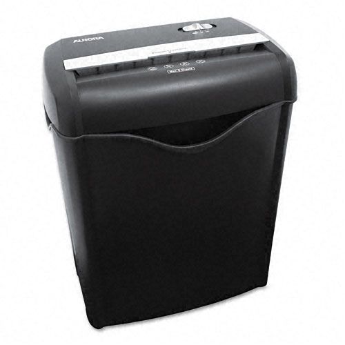 Aurora Corporation Light-Duty AS662C Confetti-Cut Shredder, Black