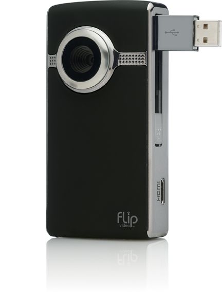 Flip Video - UltraHD 120 Min 8GB Camcorder - Black