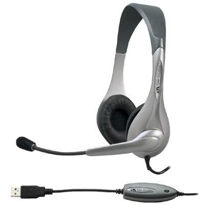 Cyber Acoustics USB Stereo Headset w/ Mic