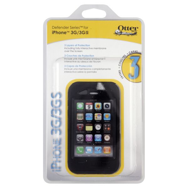 Otterbox Otter Box Defender Series Phone Case, iPhone, 3G/3G S, Black, 1 case
