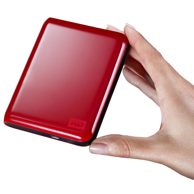 Western Digital 320GB 2.5 USB Drive-Red