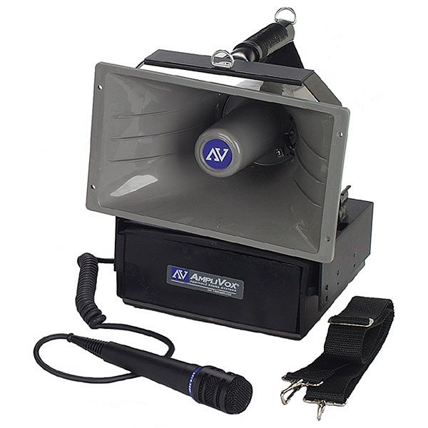Amplivox Half Mile Hailer - With Wired Mic S610A
