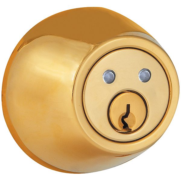 Morning Industry Remote Deadbolt (Polished Brass Finish)