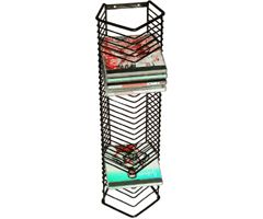 Atlantic Black 35-CD Onyx Wire CD Rack