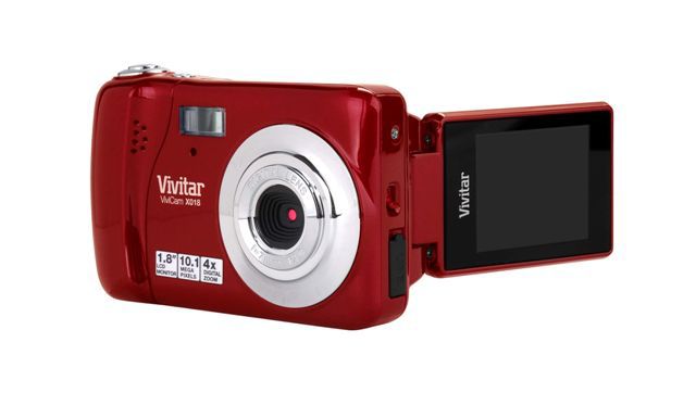 Vivitar 7.1 MP Digital Camera- Cranberry