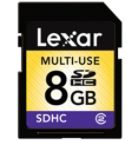8GB Secure Digital Card