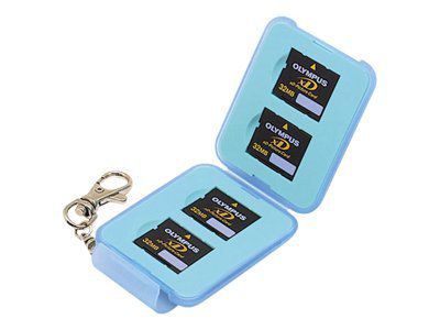 Hakuba Plastic Digital Memory Case For 4 xD Memory Cards