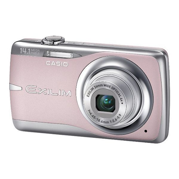 Casio Pink 14.1MP Compact Digital Camera with 4x Optical Zoom and 2.
