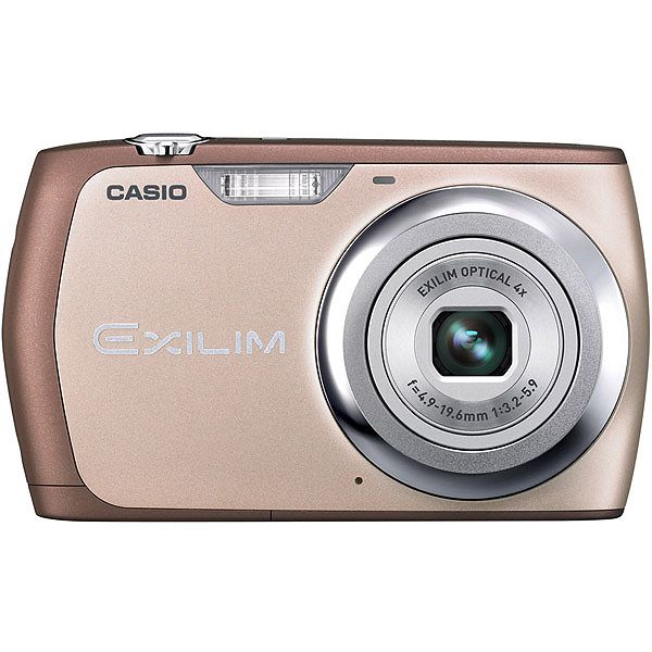 Casio Pink 12MP Compact Digital Camera with 24mm Wide-Angle 4x