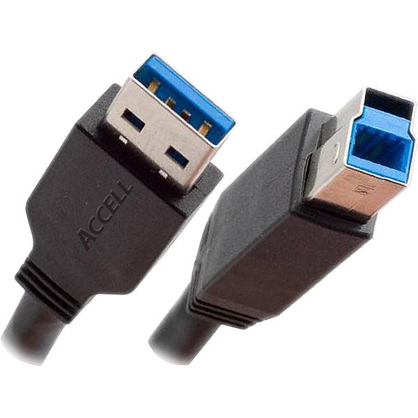 Accell 6&rsquo; Premium Series Usb 3.0 A/b Cable - A111b-006b A111B-006B