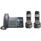 KX-TG9392T DECT 6.0 1.9 GHZ 2-Line Corded/Cordless Phone with 2 Handsets