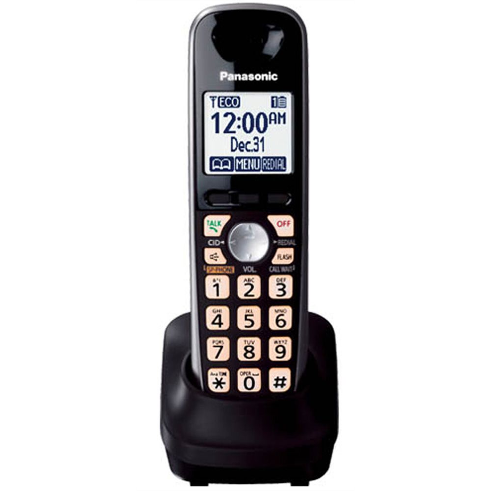 Panasonic KXTGA401B DECT 6.0 Digital Cordless Handset for TG4000