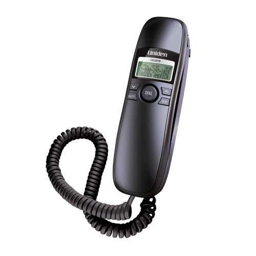 Uniden Slimline Caller ID Corded Phone - Black at Sears.com