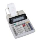 EL1801V Calculator, Two-Color Printing, Black/Red