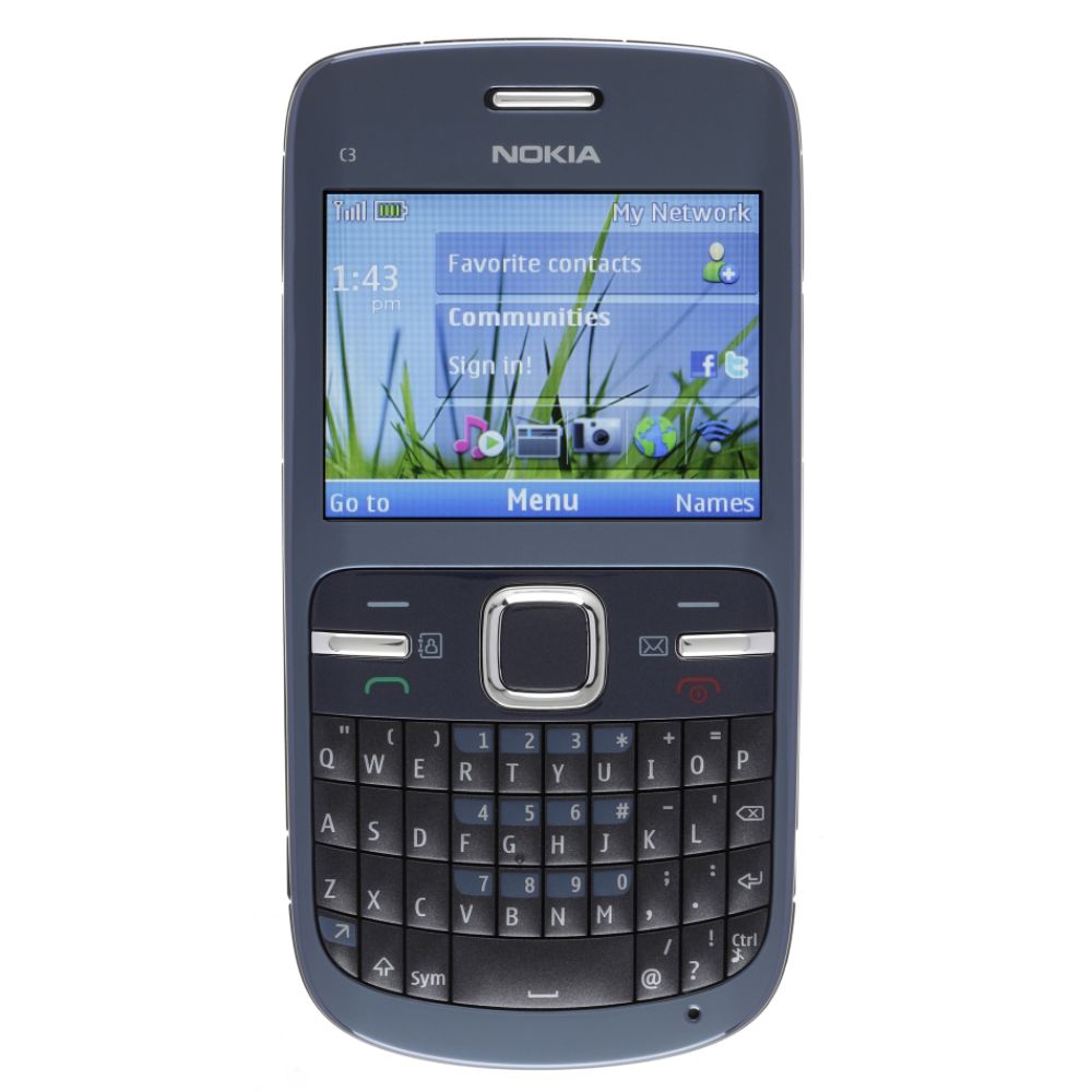 Consumer Cellular Nokia C3 Cell Phone - QWERTY at Sears.com