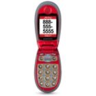 Samsung Phone, The Jitterbug, In Red, 1 phone