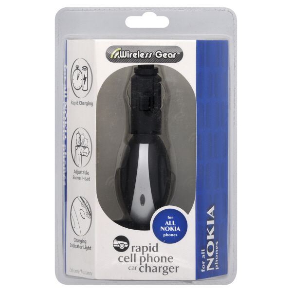 Wireless Gear Rapid Cell Phone Car Charger