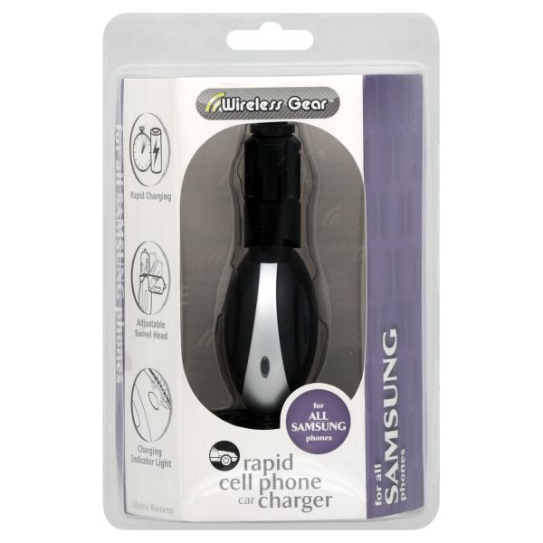 Wireless Gear Rapid Cell Phone Car Charger