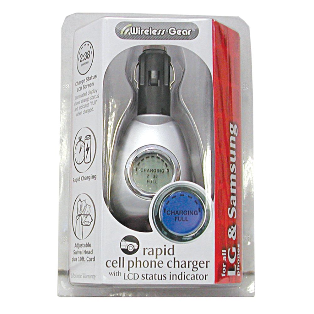 Rapid Cell Phone Car Charger                                                                                                     at mygofer.com