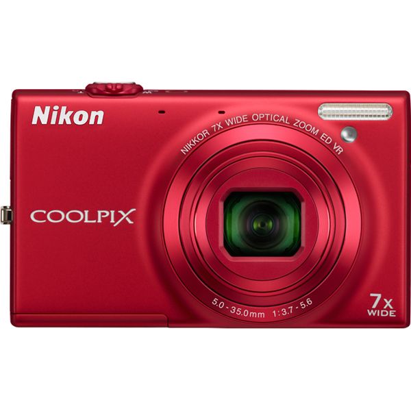 Nikon COOLPIX S6100 Red