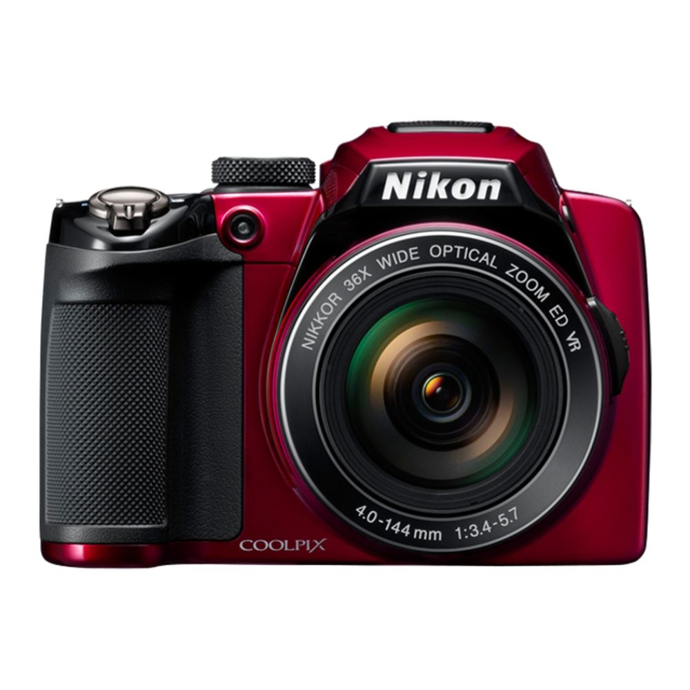 Nikon CoolPix P500 Digital Camera - Red