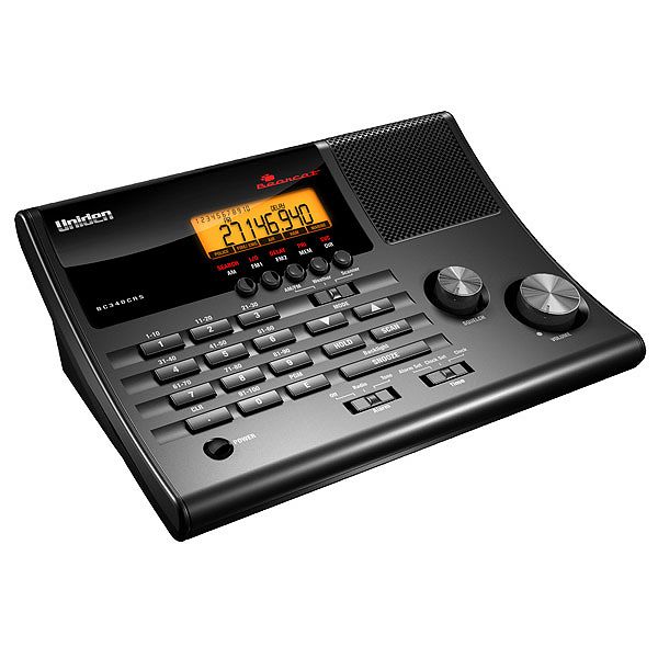 Communication Radios Uniden 100-channel Scanner With Am/fm Radio And Alarm Clock - 25mhz- BC-340CRS