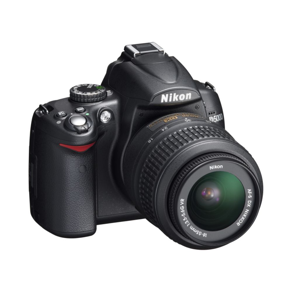 Nikon D5000D 12.3 Megapixel Digital Camera 18-55mm Zoom Lens w/ 2.7" Screen - Black
