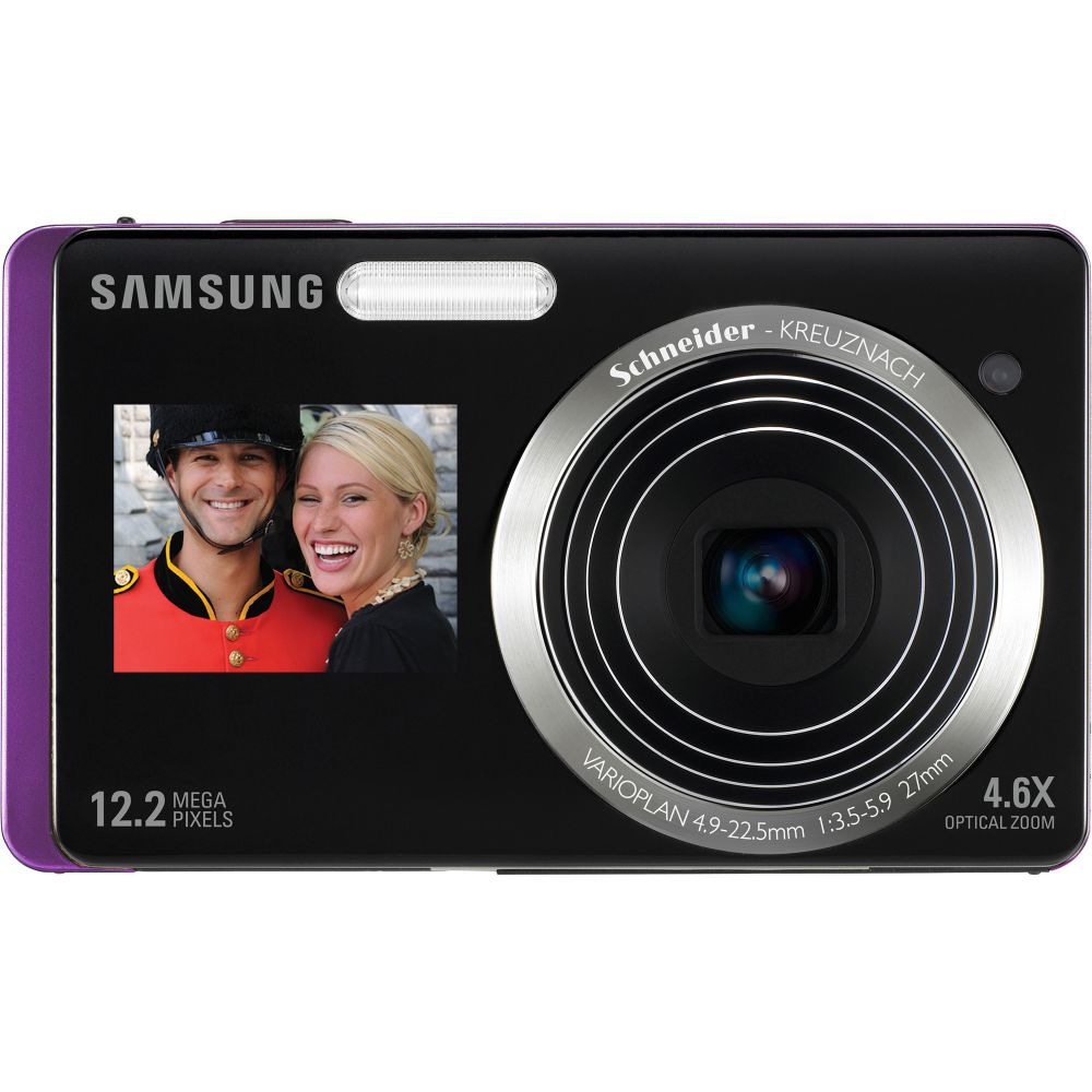 Samsung EC-TL225ZBPLUS DualView 12.2 Megapixel Digital Camera 4.6X Optical...