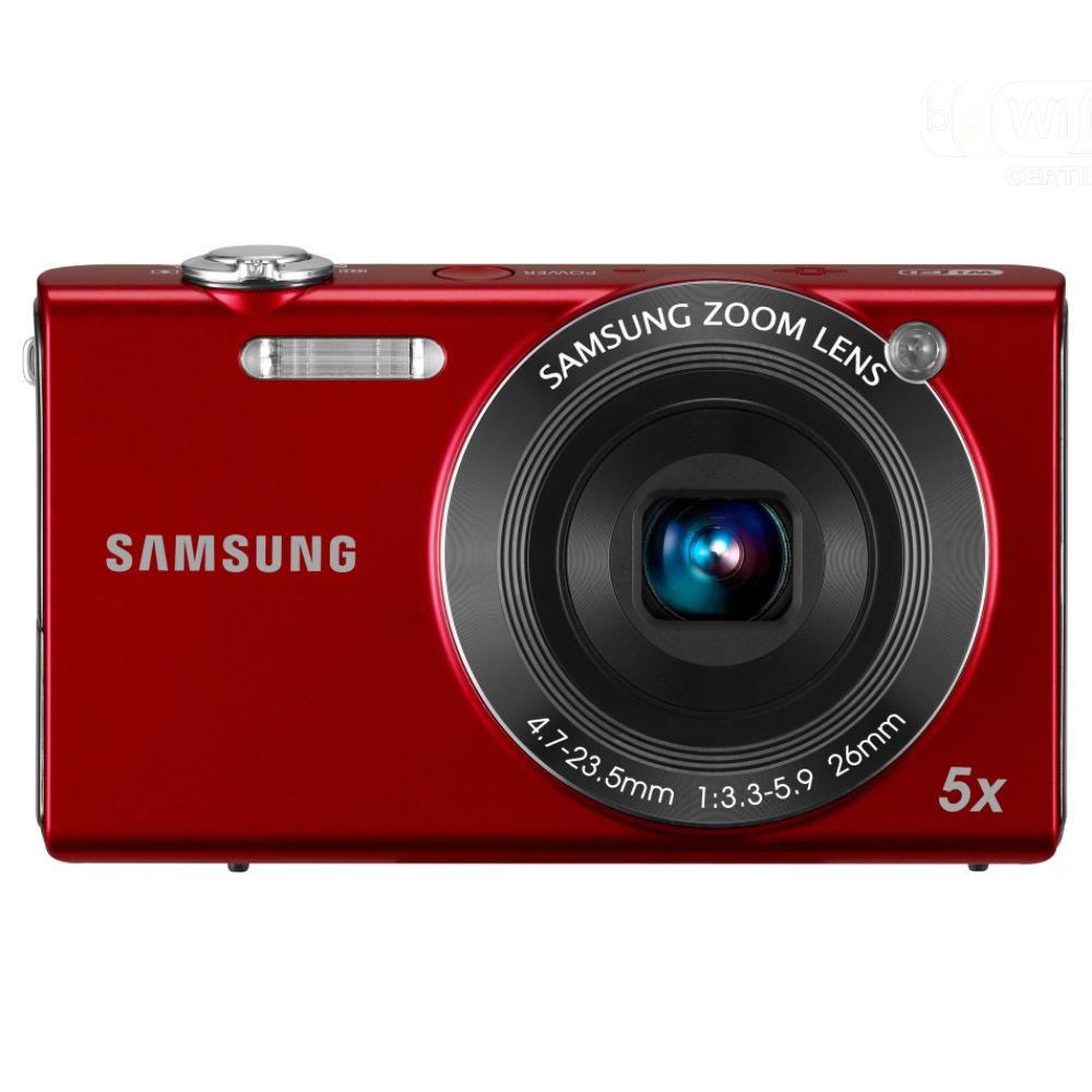 Samsung SH100 14.2 Megapixel WiFi Digital Camera- Red